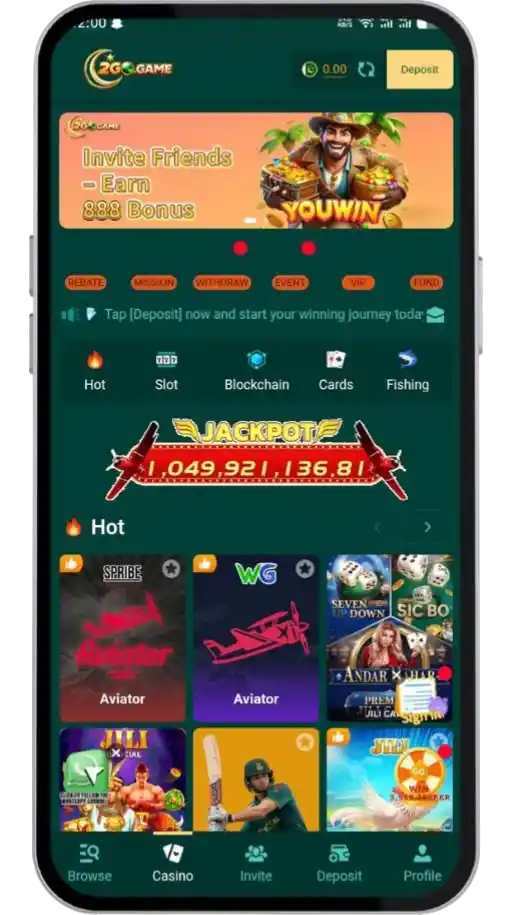 2GO Game Interface