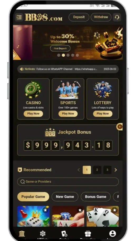 BB98 Game Interface
