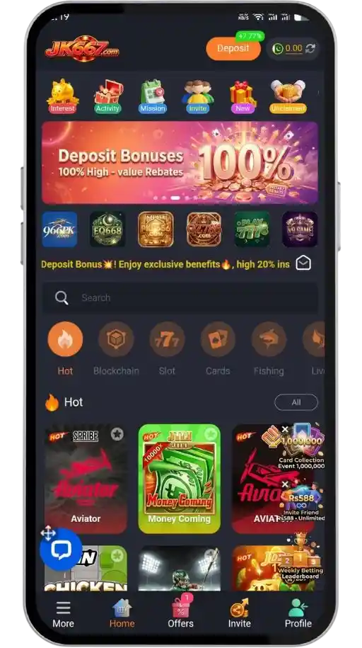 JK667 Game Interface