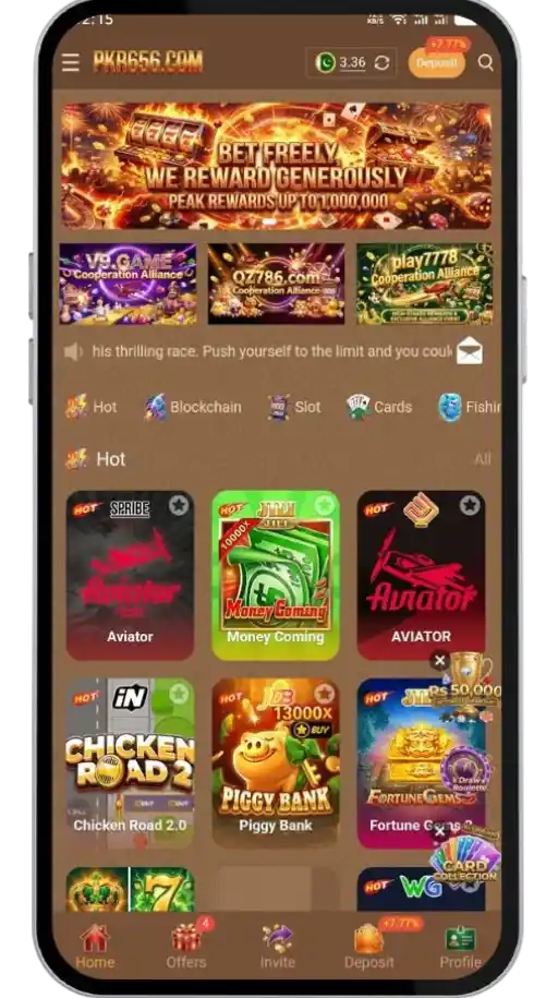 PKR656 Game Interface