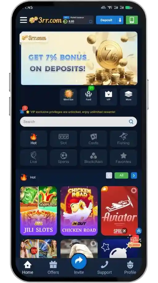 3rr Game Interface