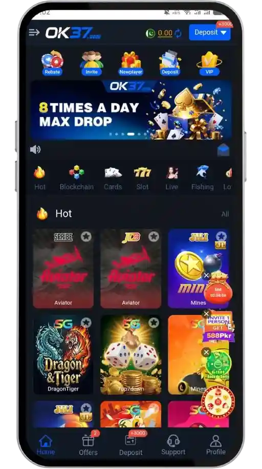 OK37 Game Interface