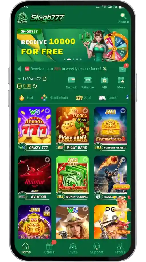 SKGB777 Game Interface