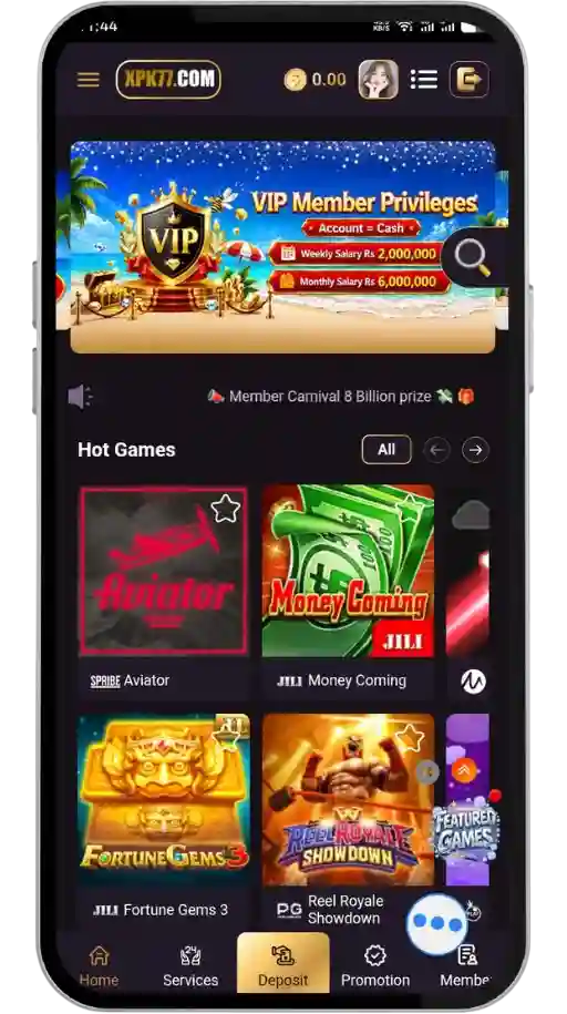 XPK77 Game Interface